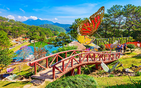  Dalat flower garden