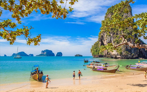 Krabi beach