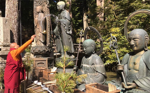 Spiritual town of Koyasan